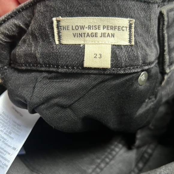 Madewell The Low-Rise Perfect Vintage Jean in Lunar Wash  NEW With Tags size 23 - Picture 11 of 12